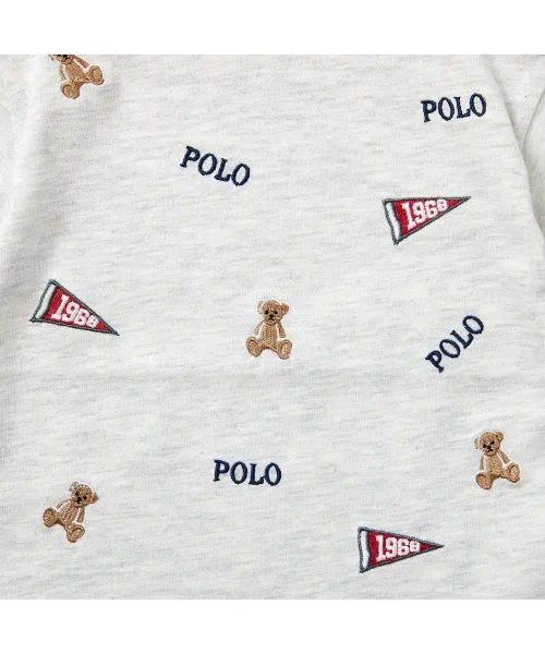 Детская футболка POLO BCS с коротким рукавом и вышивкой — фото 3