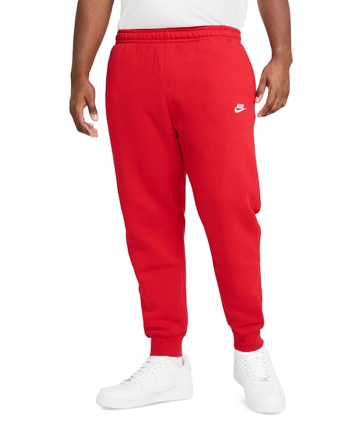 

Мужская спортивная одежда Club Флисовые джоггеры Nike, цвет University Red