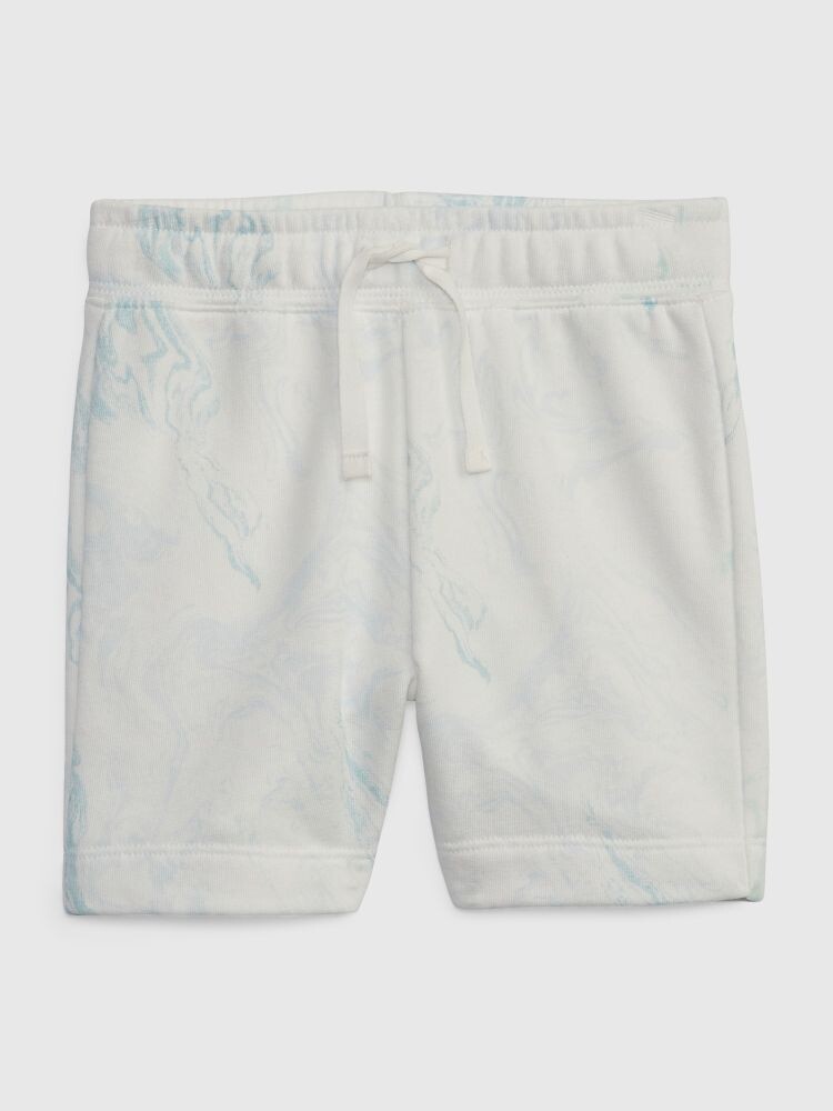 

Шорты с эластичным поясом Gap, белый