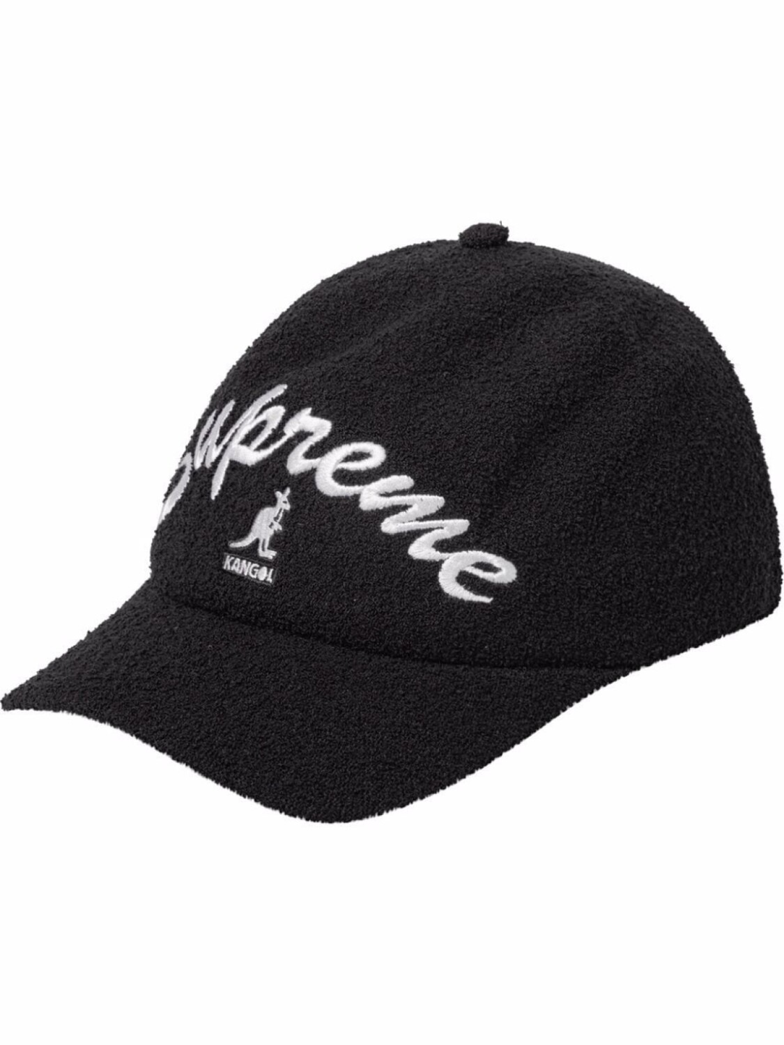 

Supreme кепка Bermuda Spacecap из коллаборации с Kangol, черный