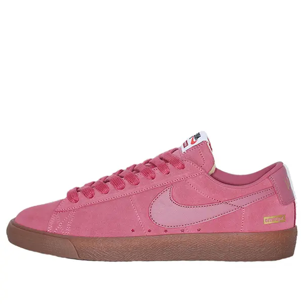 

Кроссовки x supreme sb blazer low gt Nike, коричневый