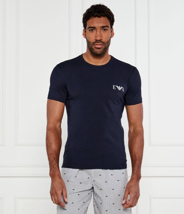 

Футболки 2 шт. Slim fit Emporio Armani, синий