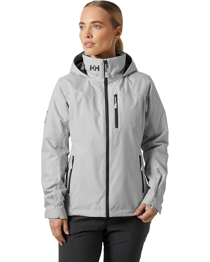 

Куртка Helly Hansen Crew Hooded Midlayer 2.0, цвет Grey Fog