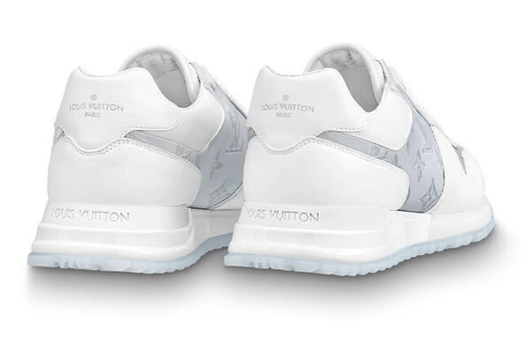 Кроссовки run away sneakers 'white with grey monogram' Louis Vuitton, белый — фото 4