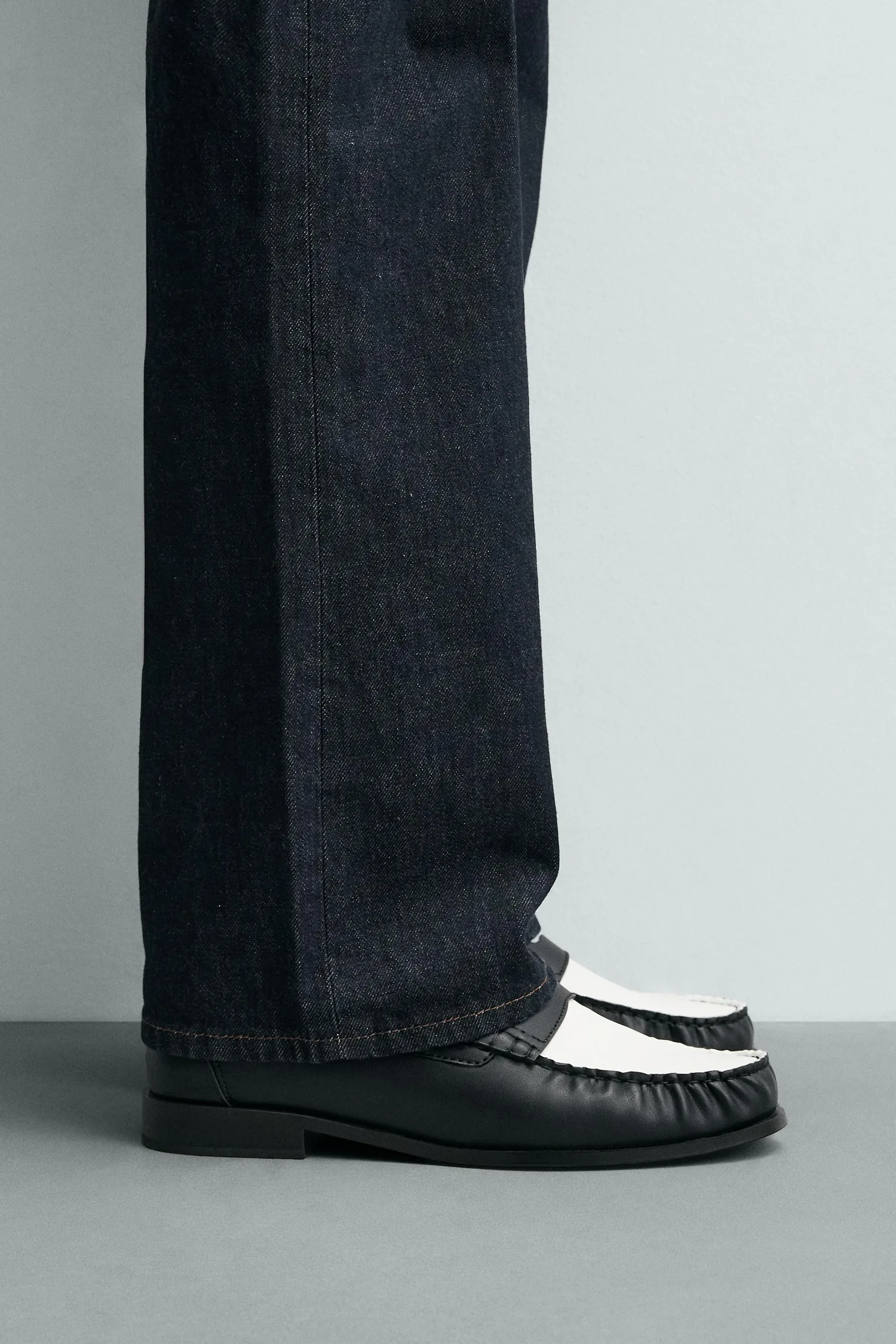 Лоферы пенни Zara, мультиколор