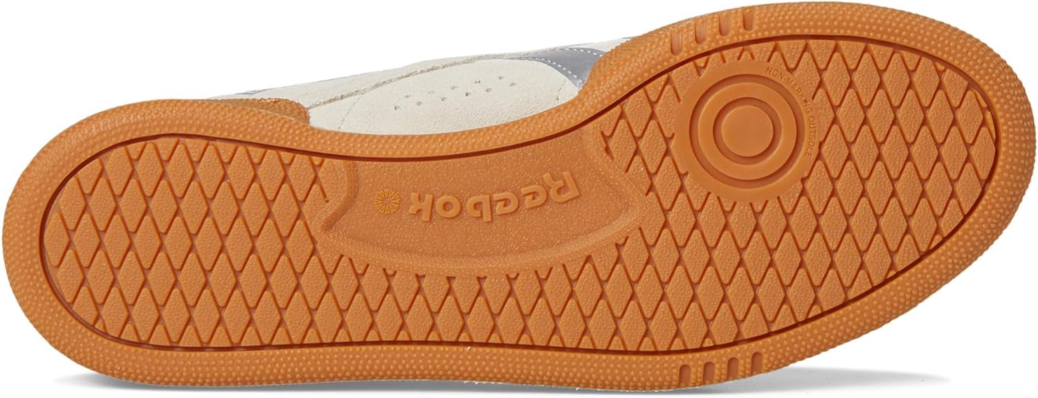 Кроссовки Reebok Unisex Adult Club C Grounds, Alabaster/Silver Metallic/Gum — фото 3