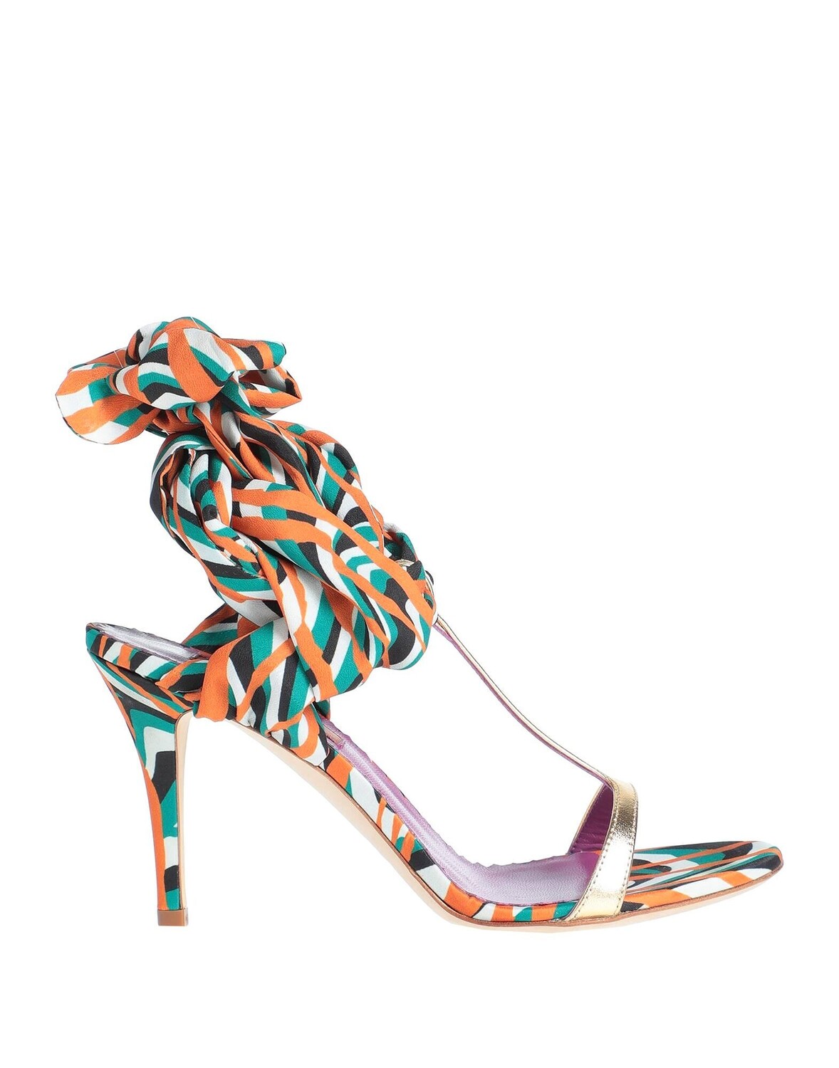 

Сандалии Missoni, платина
