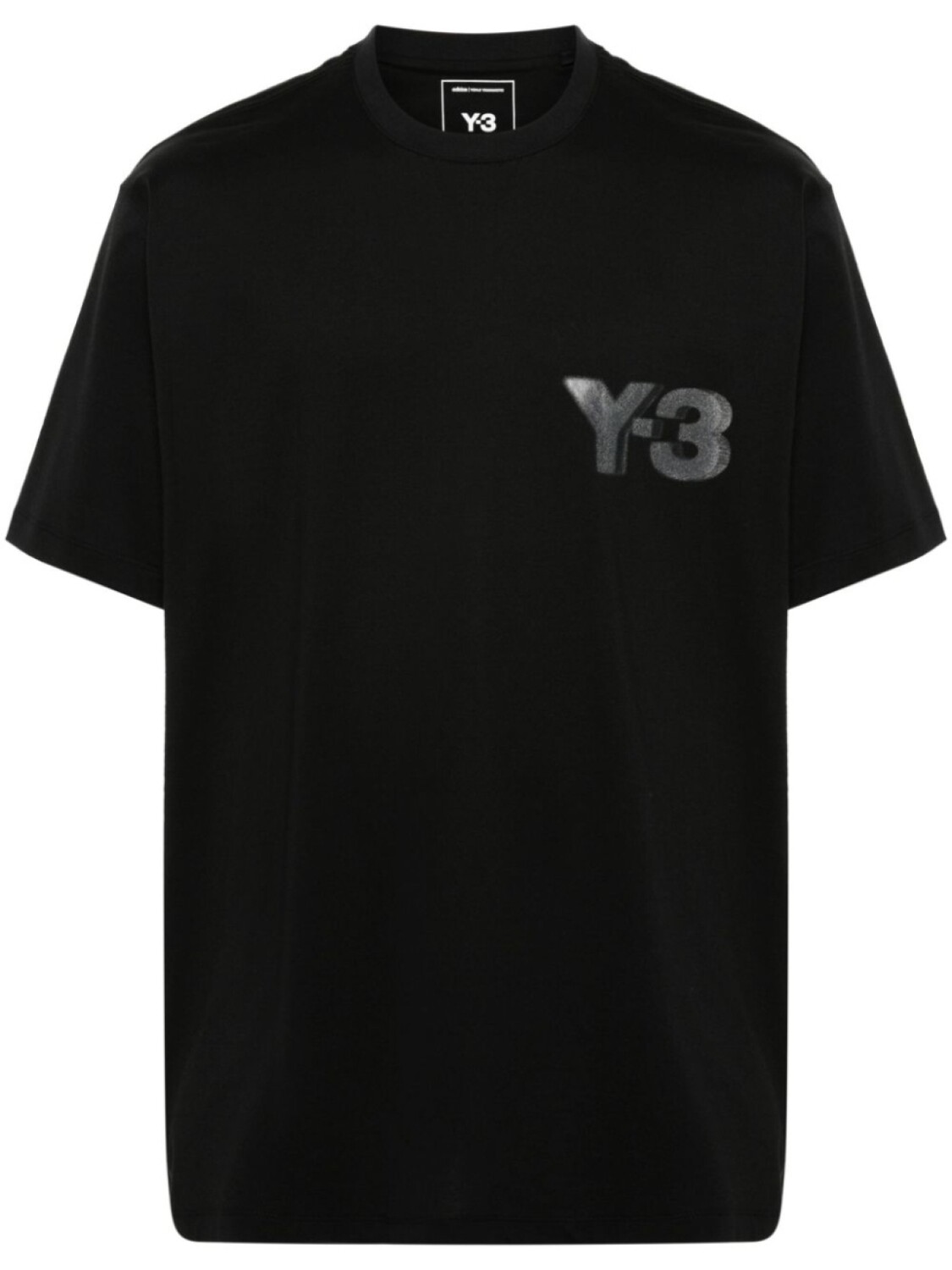 

Y-3 футболка с логотипом, черный