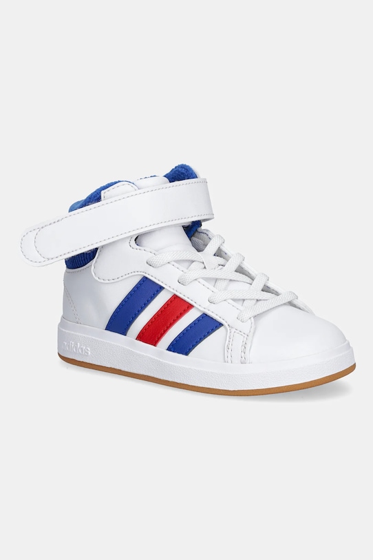 

Детские кроссовки Grand Court Mid Adidas, белый