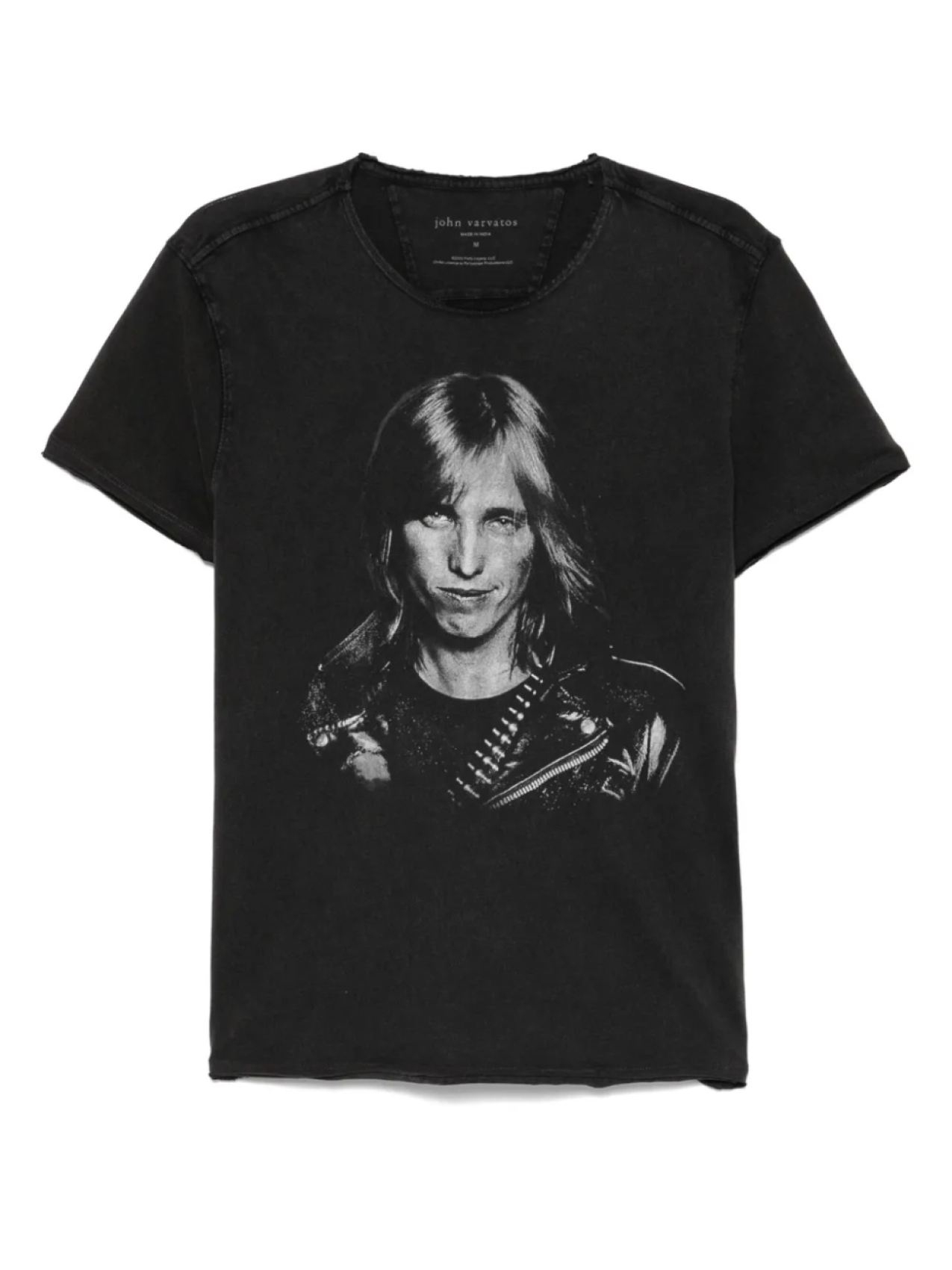 

John Varvatos футболка Tom Petty, серый