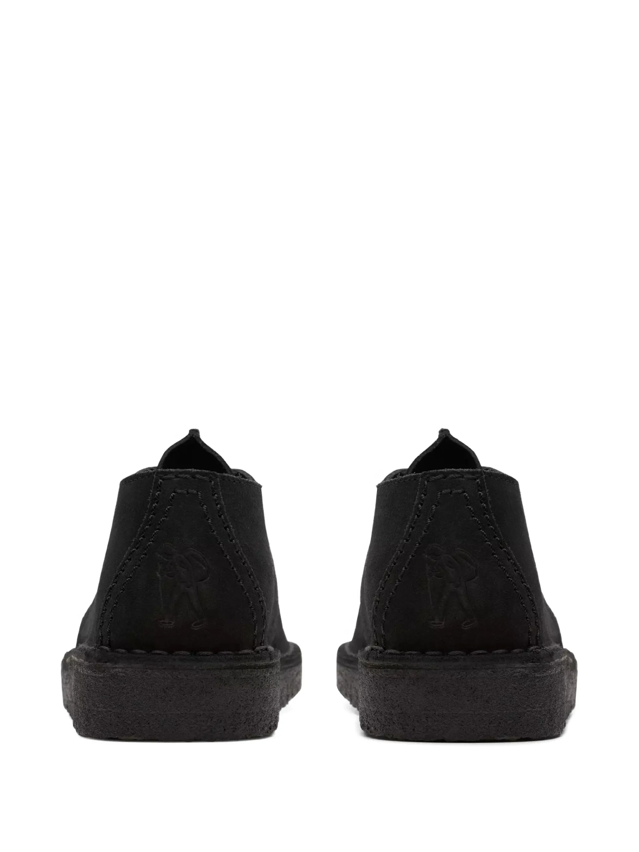Ботинки дезерты Wallabee на шнуровке Clarks Originals, черный — фото 3