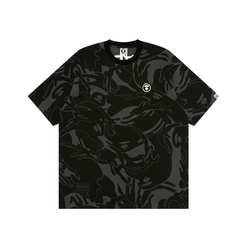 

Футболка A Bathing APE с камуфляжным принтом Milo Cotton Aape, оранжево-красный ORZ