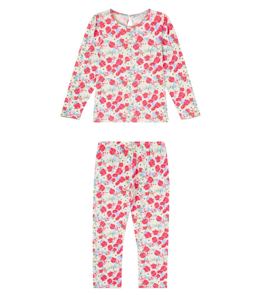 

Комплект топ и леггинсы Babette из хлопка с цветочным принтом Konges Sløjd, Floris