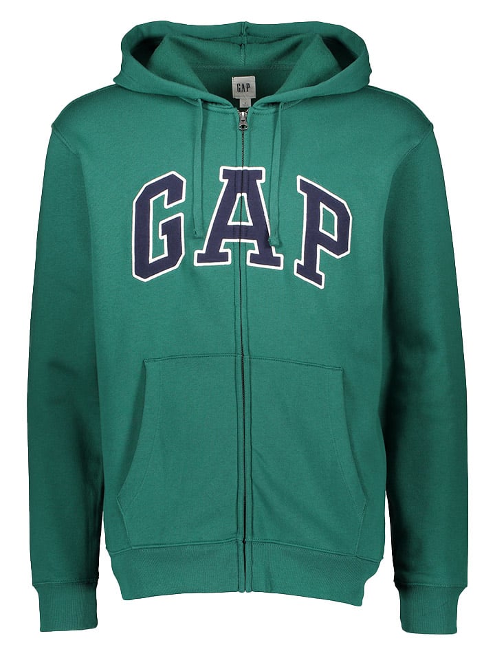 

Спортивная куртка GAP Sweatjacke, зеленый