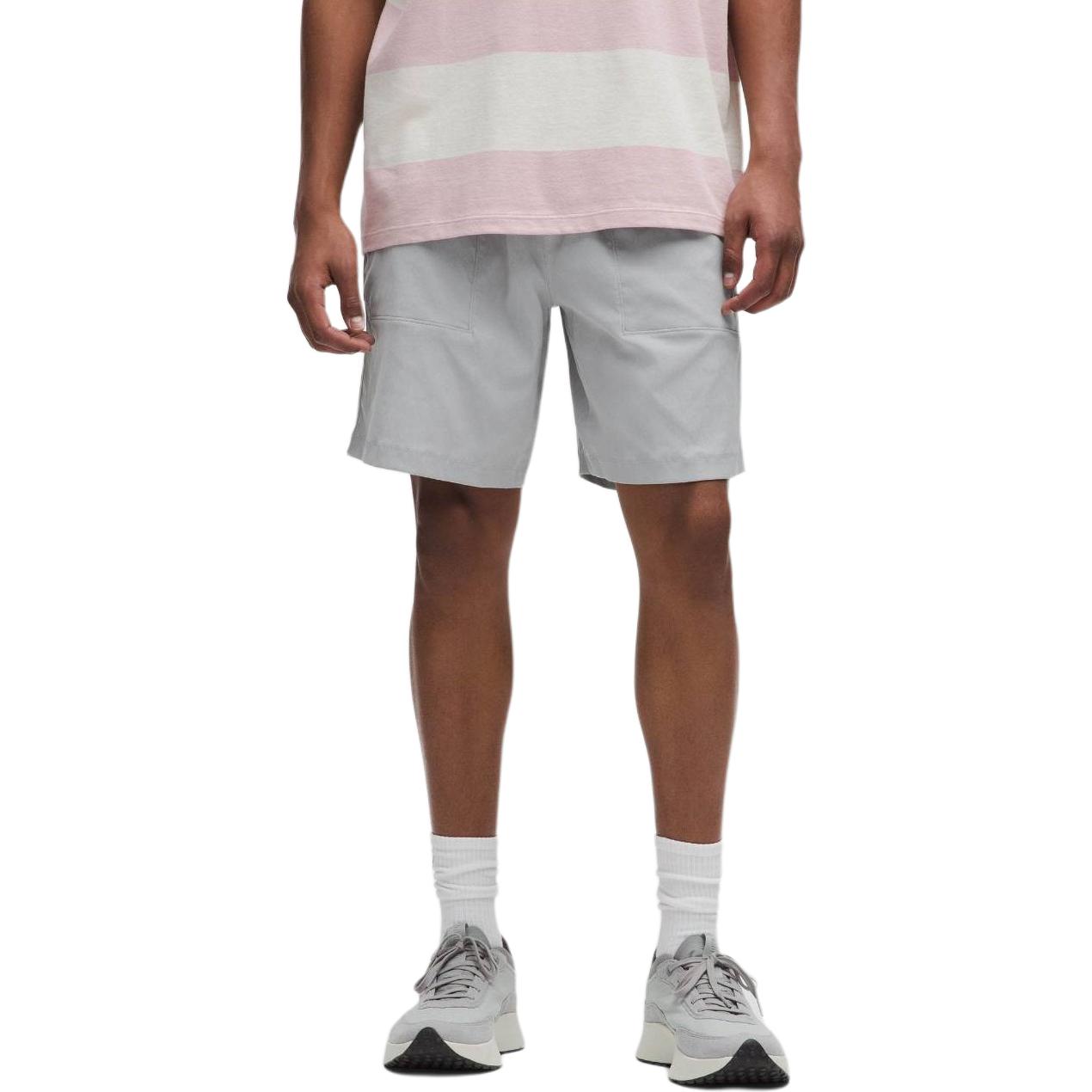 

Современные шорты мужские Casual в стиле College Lululemon, waterdrop серебряный/sild