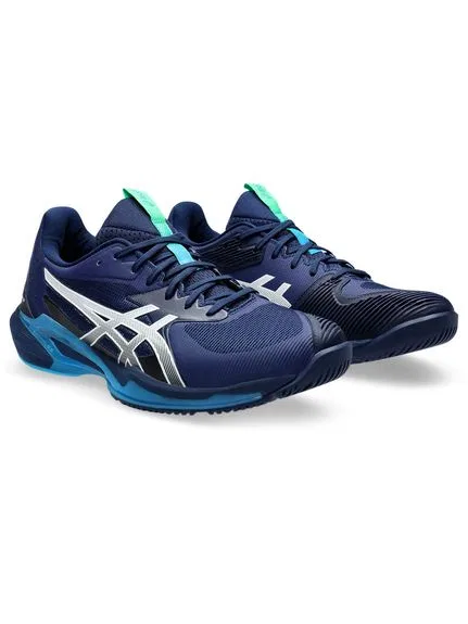 Мужские кроссовки для тенниса «Solution Speed FF 3» от ASICS, Blue Expanse/Whi — фото 3