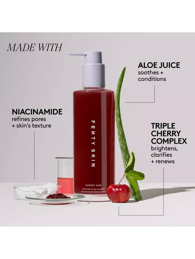 Гель для умывания Fenty Beauty — Skin Cherry Dub Pore Purify'r, 190 мл — фото 2