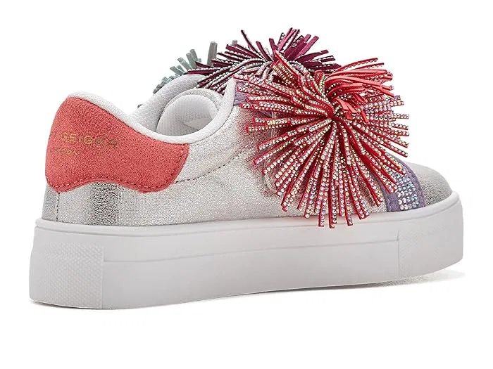 Кроссовки с бахромой Laney Fringe Kurt Geiger London Kids, Multi — фото 4