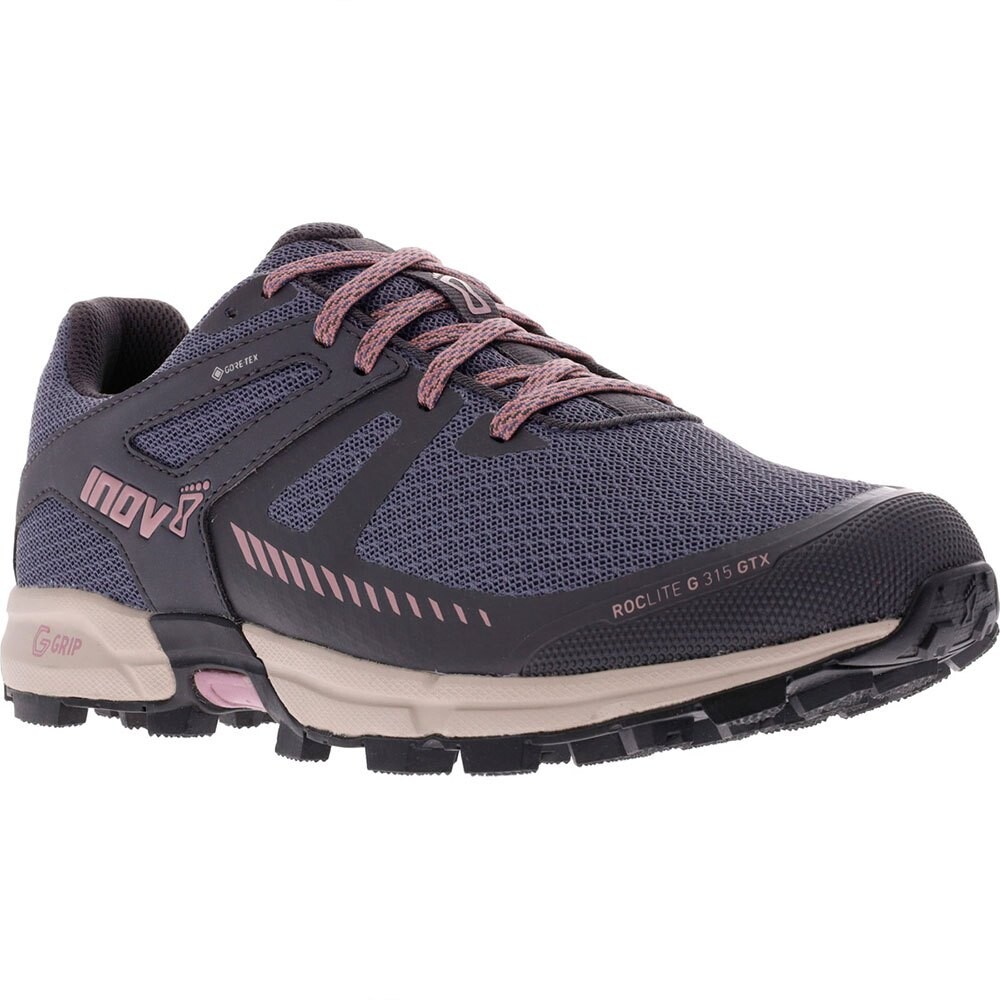 Беговые кроссовки Inov8 Roclite G 315 Goretex V2 Trail, фиолетовый — фото 4