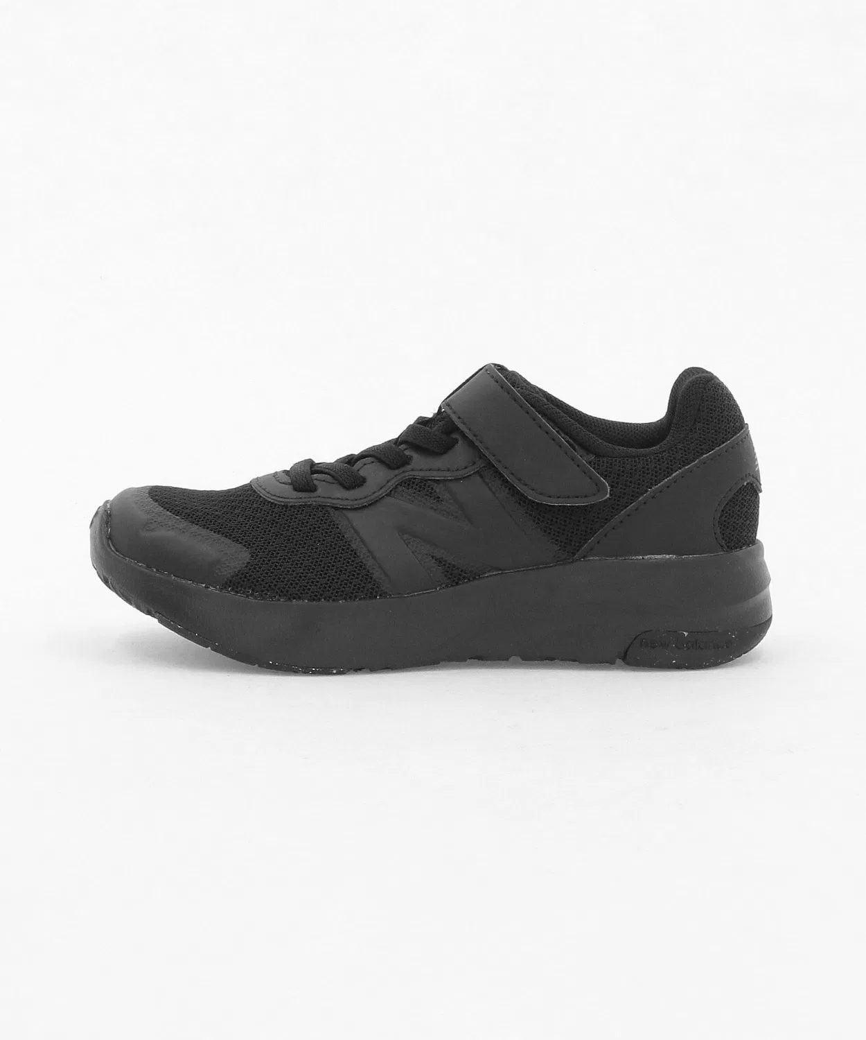 Детские кроссовки с одним разрезом и резиновыми шнурками New Balance PT578, Black