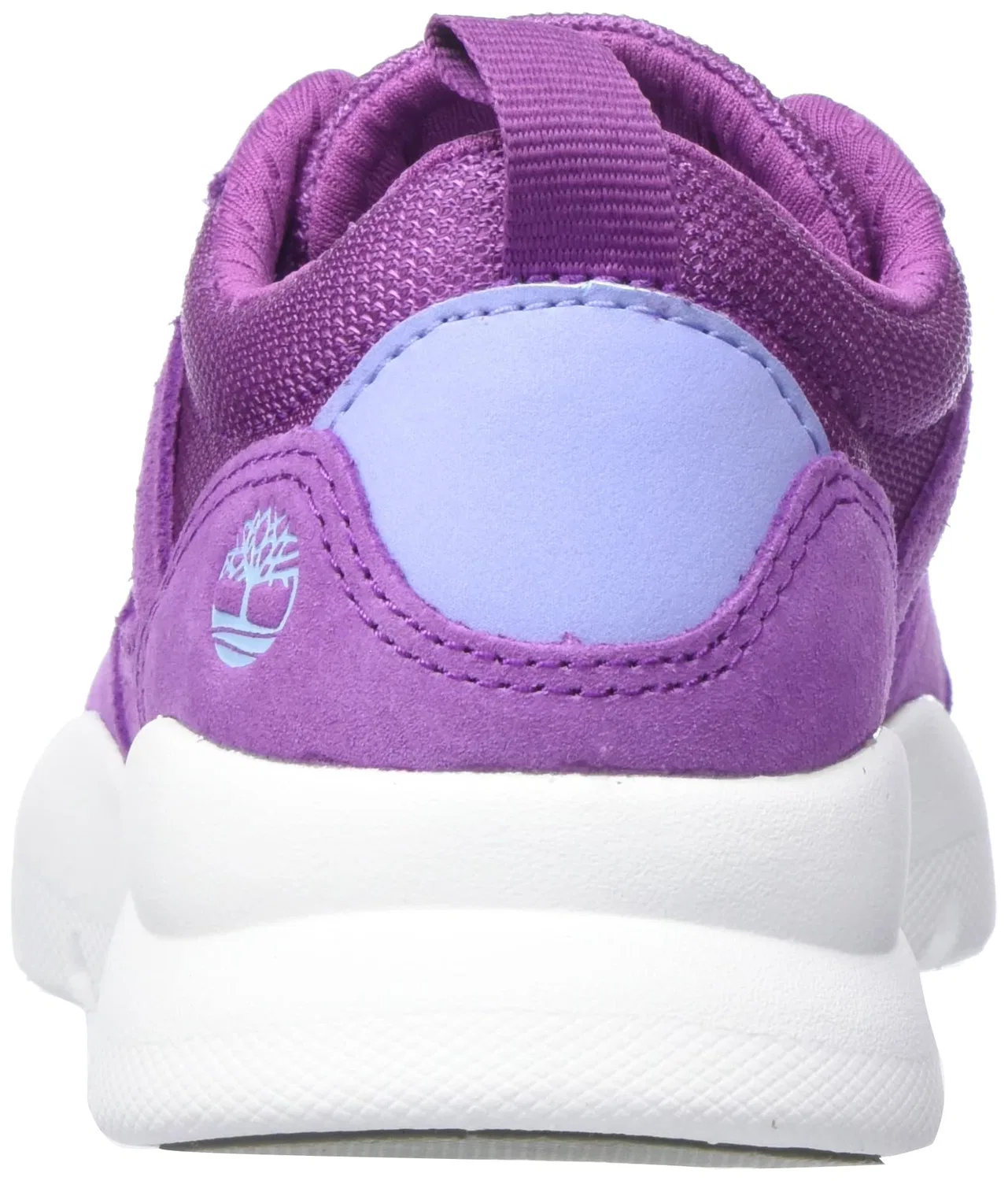Детские кроссовки для мальчиков на шнурках Boroughs Project Sneaker (Youth) Timberland, Purple Medium Purple Suede — фото 3