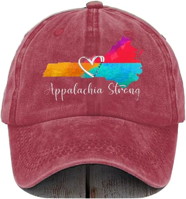Женская футболка с принтом Appalachia Strong, Rosy