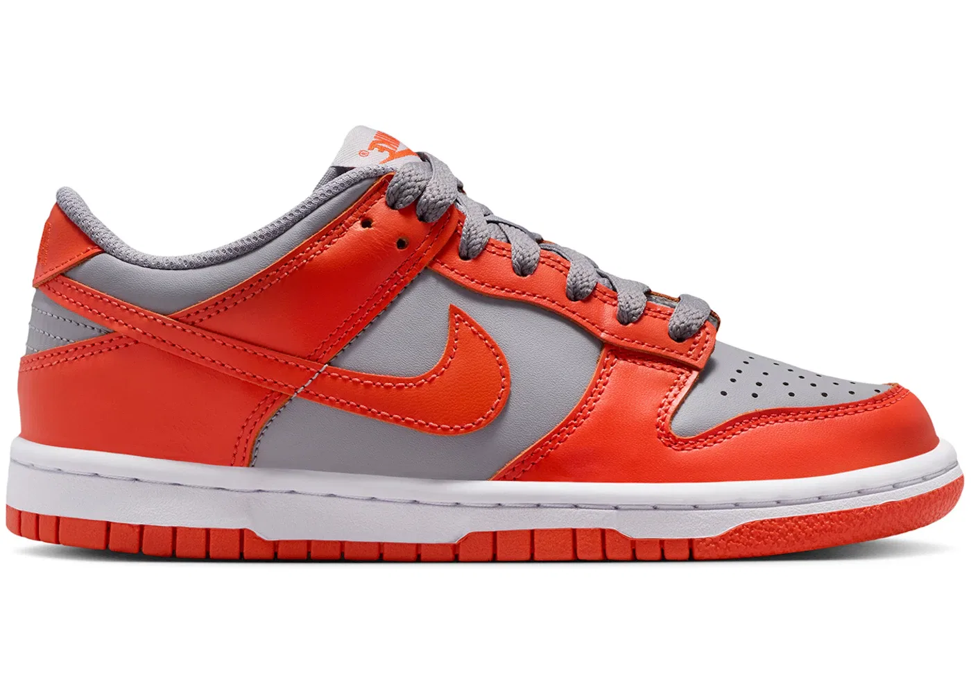Детские кроссовки Lifestyle Nike Dunk Low, Cement Grey/Team Orange/White/Team Orange