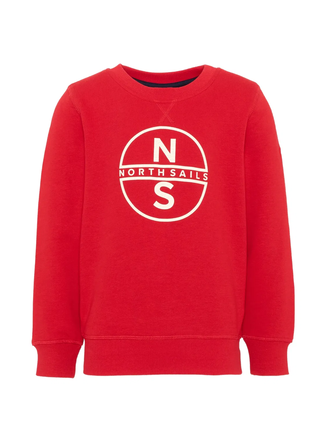 North Sails Свитшот с логотипом красный