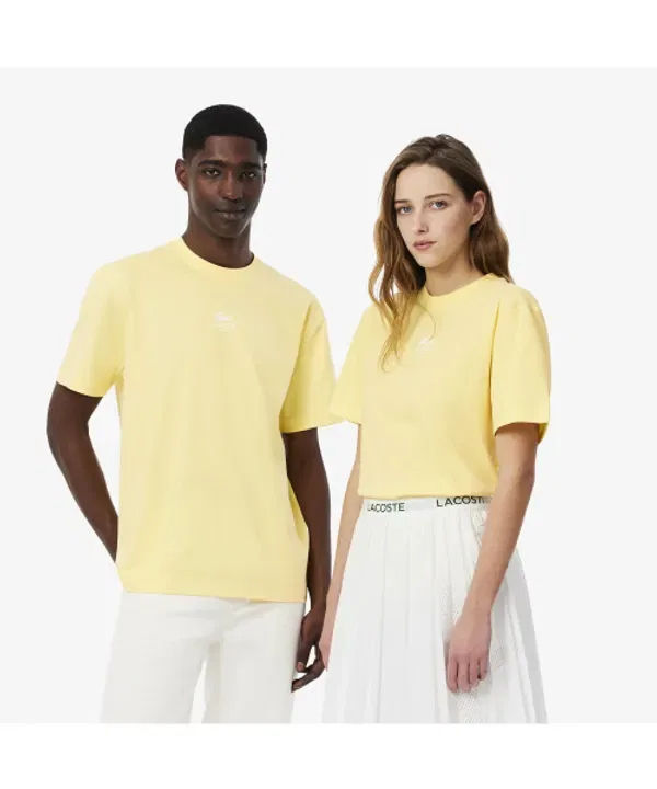 Футболка с коротким рукавом софт-брендинг, малый крок, th2739-55g, Lacoste, 107