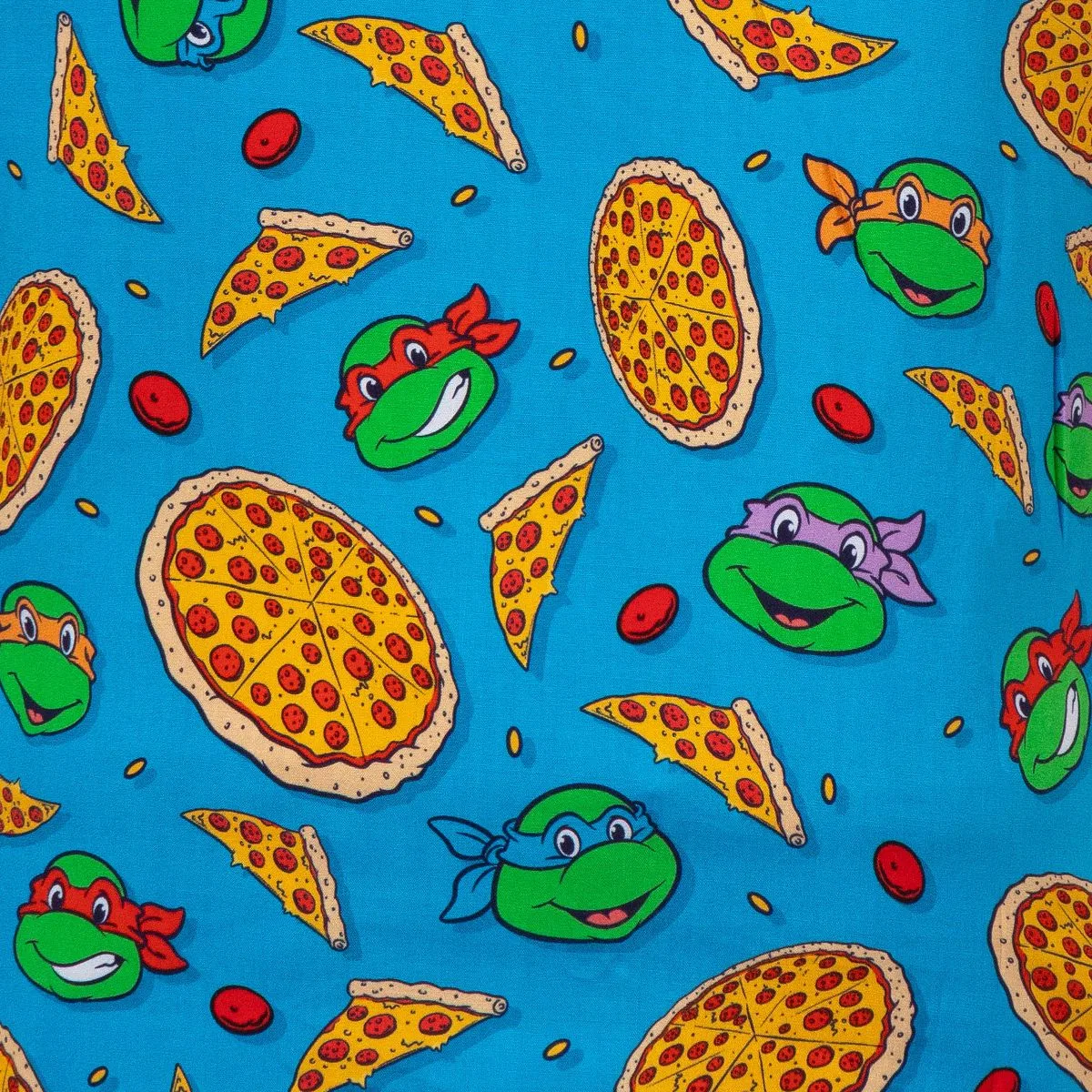 Детская рубашка для мальчиков с принтом Teenage Mutant Ninja Turtles OppoSuits, Blue — фото 3