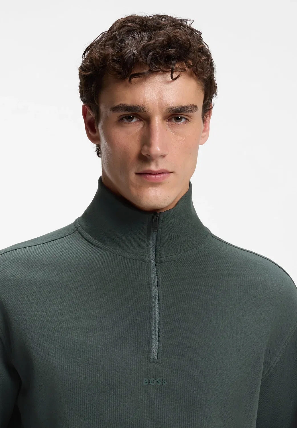 Ze_Smallzip - толстовка Boss, Open Green — фото 4