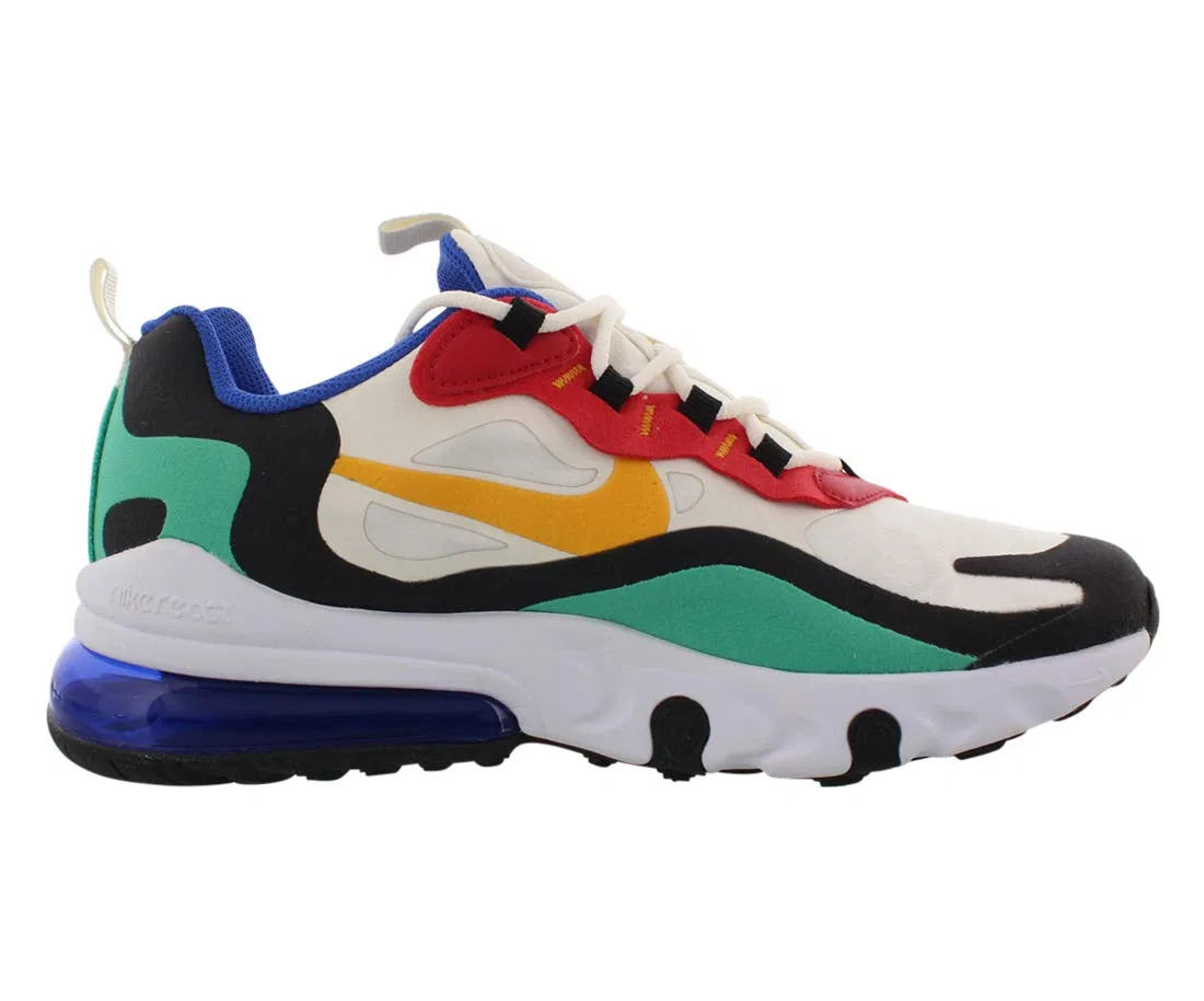 Детские кроссовки Nike Air Max 270 React, Phantom University Gold — фото 3