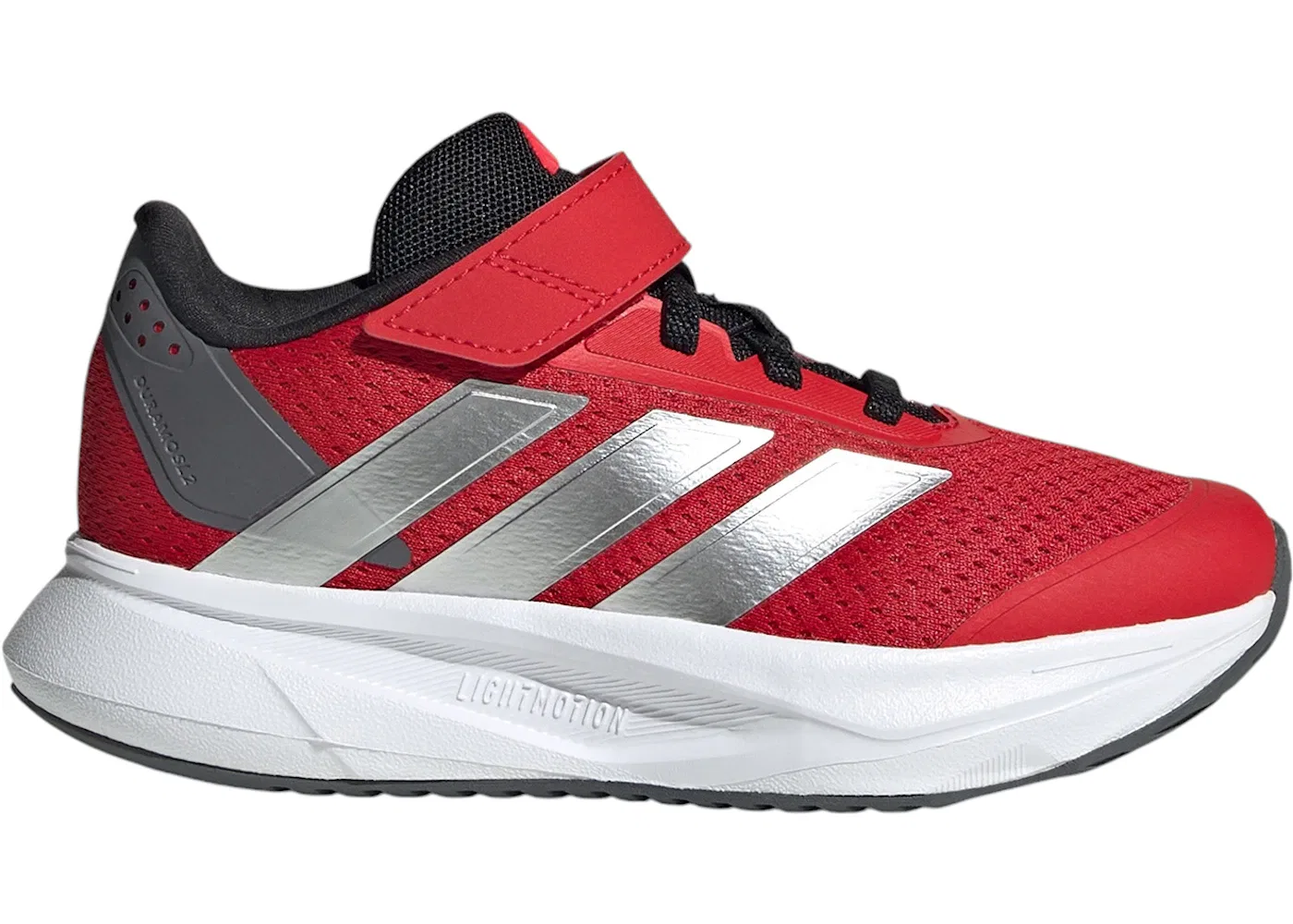 Детские кроссовки с шнуровкой Adidas Duramo SL, Better Scarlet Silver Metallic Lucid Red