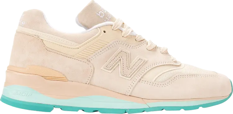 

Кроссовки New Balance 997 'Beige Teal', кремовый, Бежевый, Кроссовки New Balance 997 'Beige Teal', кремовый