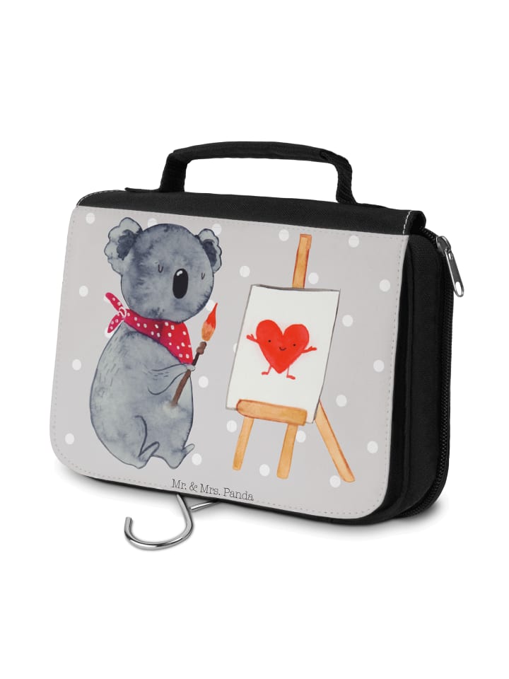 

Mr. & Mrs. Panda Косметичка Koala Artist Wash Bag without Saying в сером пастельном цвете