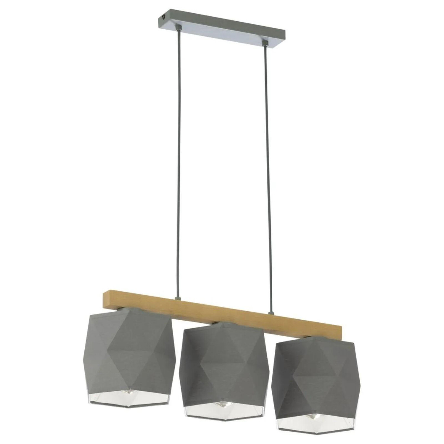 

Подвесная лампа famlights, 15x55x75 см, серый