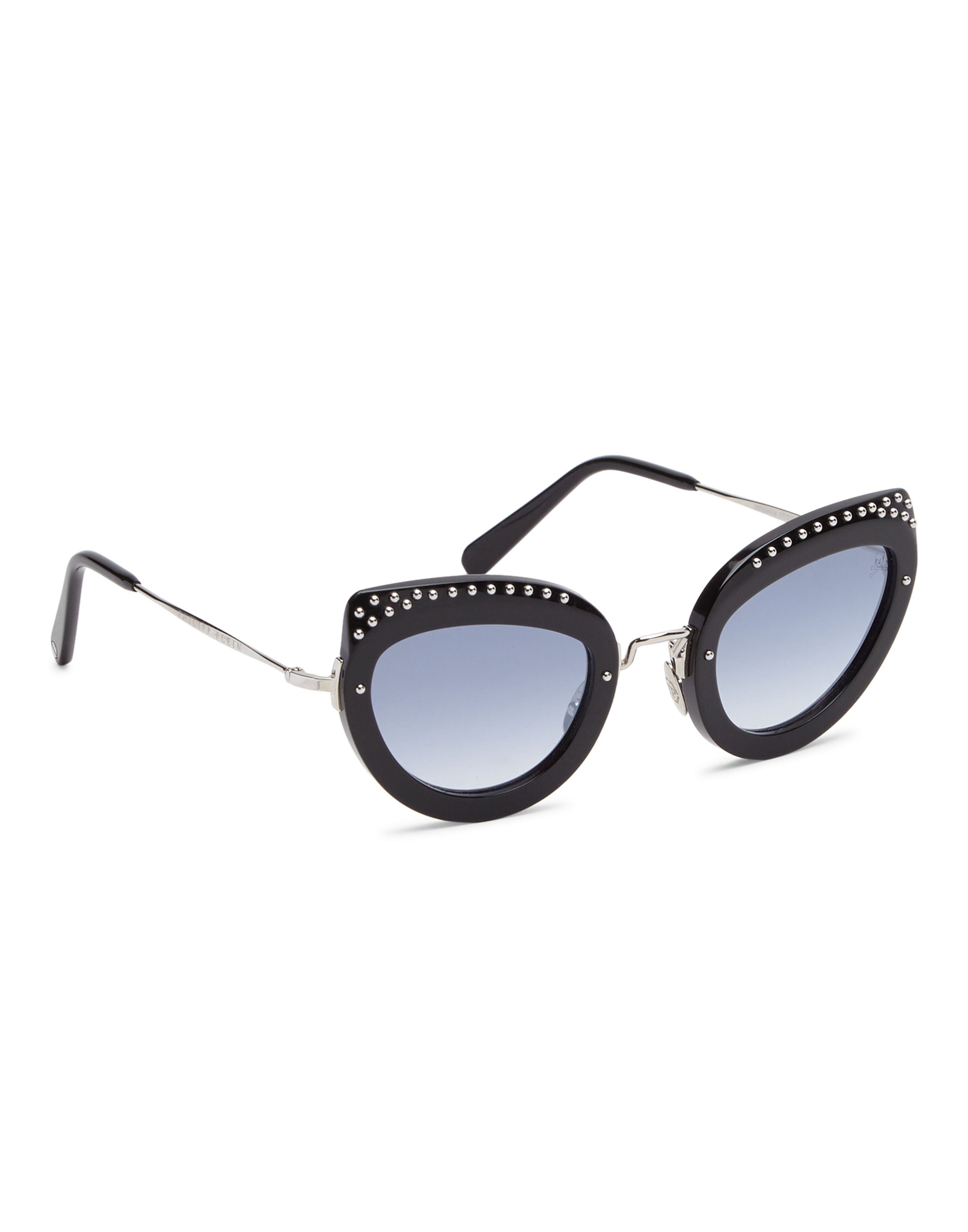 

Солнцезащитные очки "Жаклин" PHILIPP PLEIN, цвет nero/blu/sfumato/nickel
