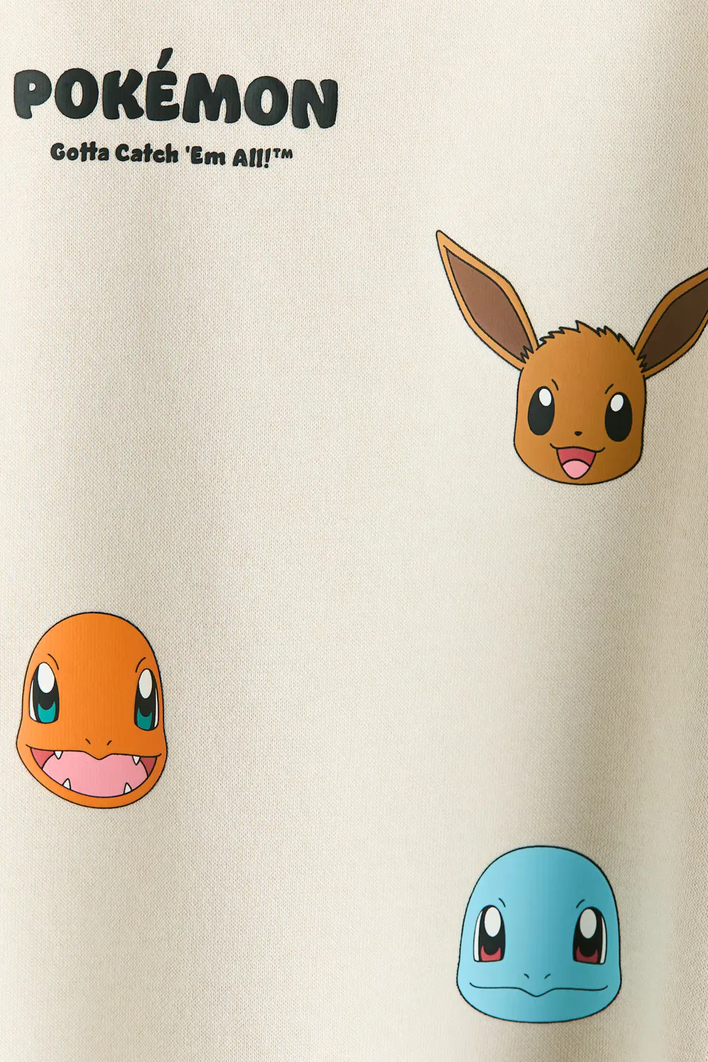 Толстовка с принтом и мягкой внутренней стороной H&M, Cremefarben/Pokémon — фото 2