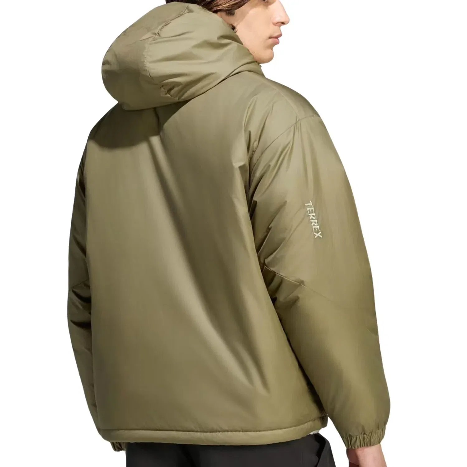 Мужская куртка Terrex Multi PrimaLoft Insulated Hooded Jacket Asia Sizing 'Olive Strata' adidas, Olive Strata — фото 3