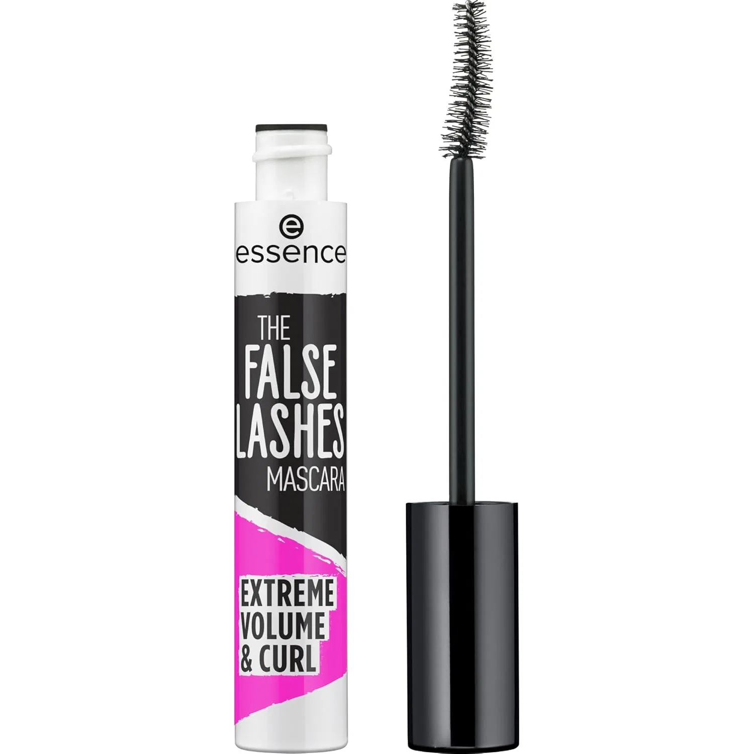Тушь для ресниц объемная и подкручивающая essence, 10 мл, Black — фото 2