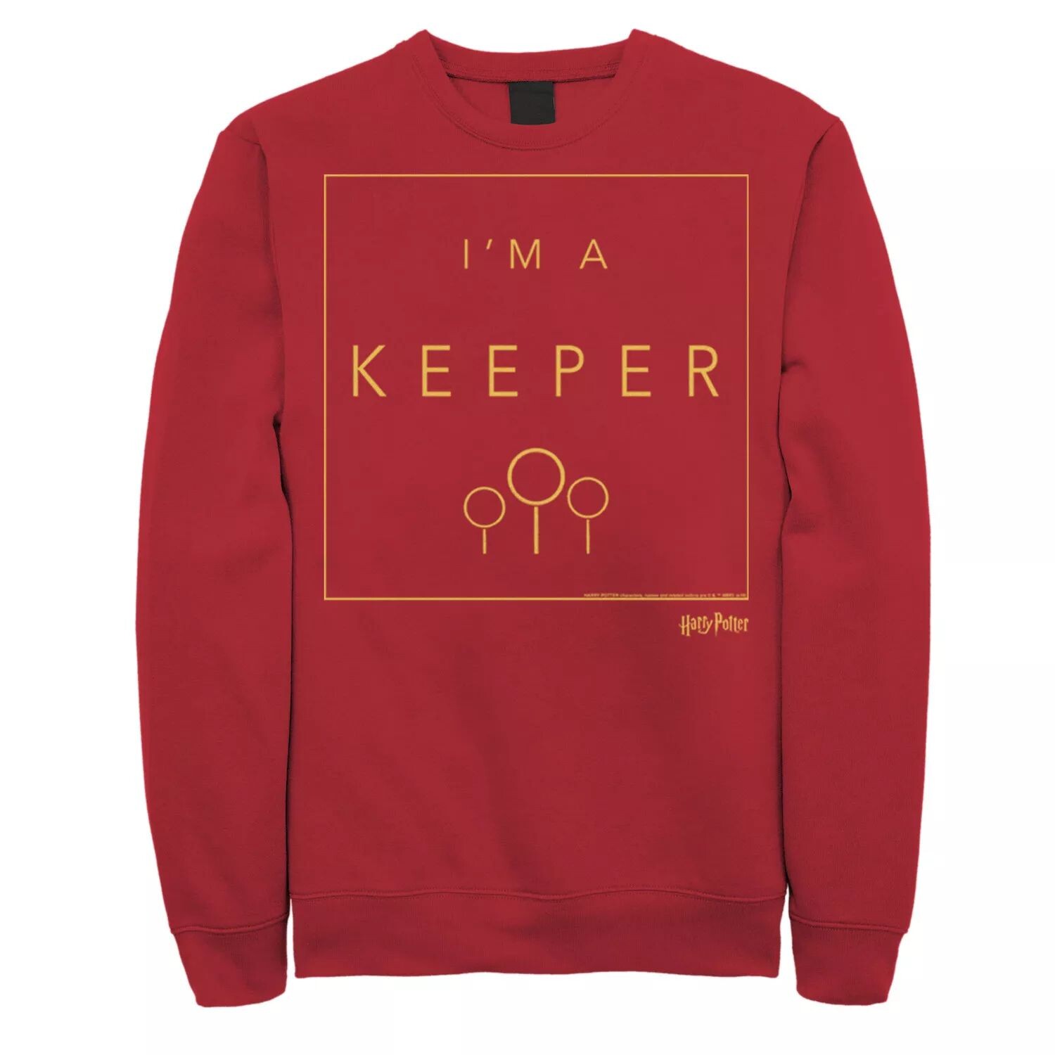 

Мужская толстовка Harry Potter Quidditch I’m A Keeper