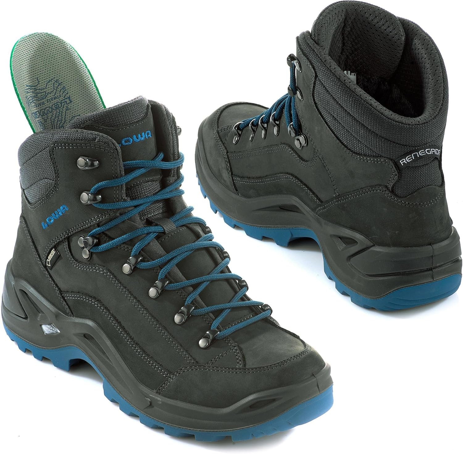 Мужские походные ботинки LOWA с низким голенищем Lowa Boots, серый — фото 3