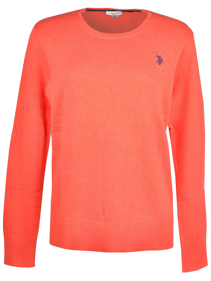 

Свитер U.S. Polo Assn., оранжевый