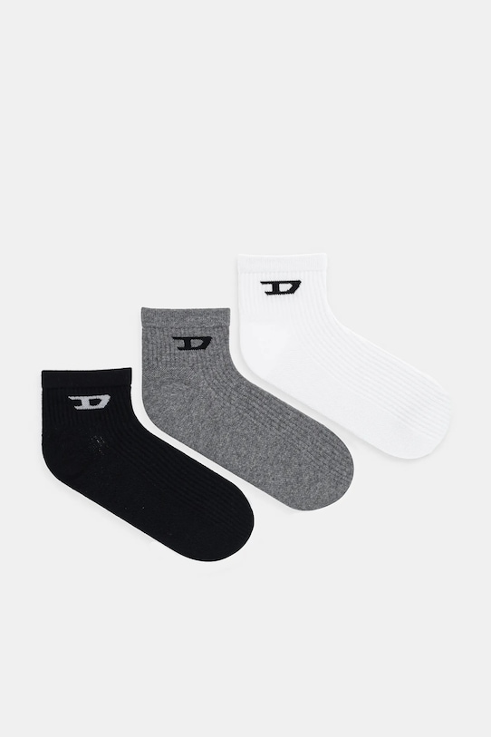 

Носки SKM-D-ANKLE 3 пары Diesel, черный