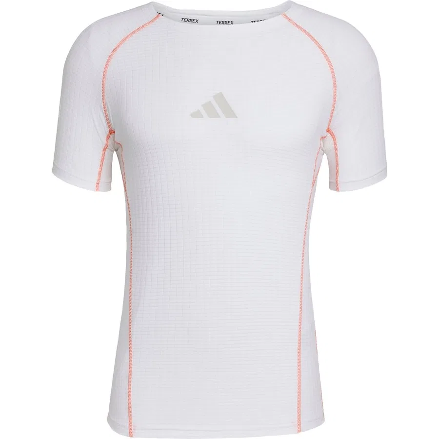 Термобелье с коротким рукавом Terrex Xperior CLIMA365 adidas, Бело-оранжевый — фото 3