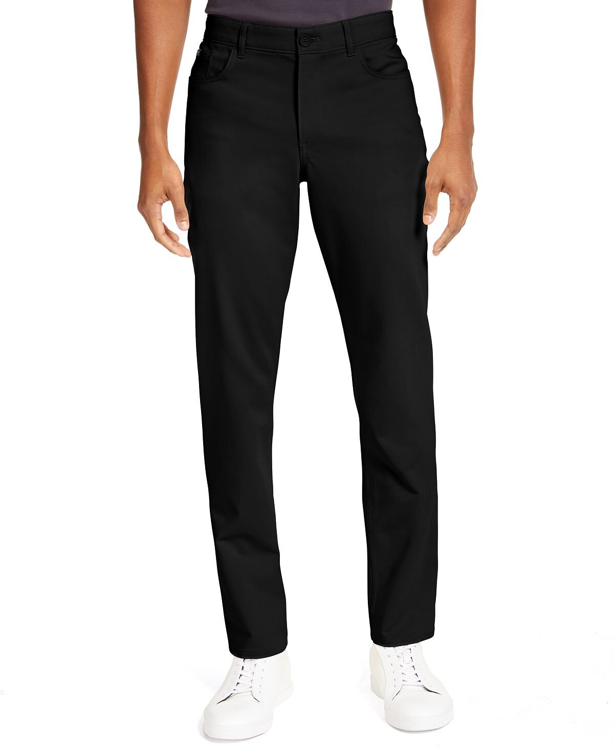 

Мужские брюки ck move 365 slim-fit performance stretch Calvin Klein, черный
