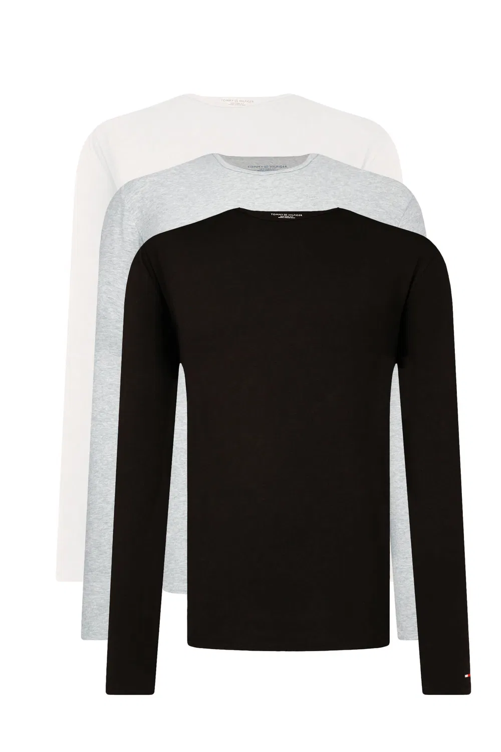 Комплект лонгсливов из 3 шт Tommy Hilfiger, Bianco