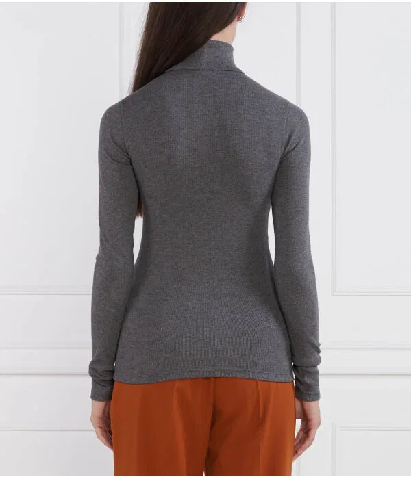 Женская водолазка с длинным рукавом Dolcevita Polo Ralph Lauren, Grafite — фото 4