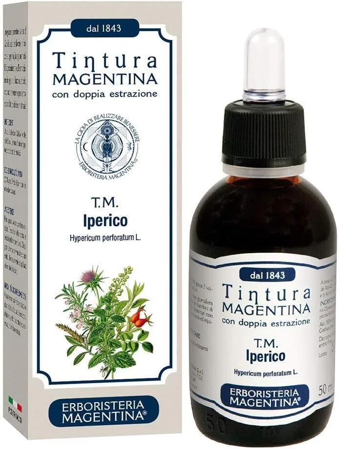 Лосьон для тела Erboristeria Magentina Tintura Nut Iperico, 50 мл