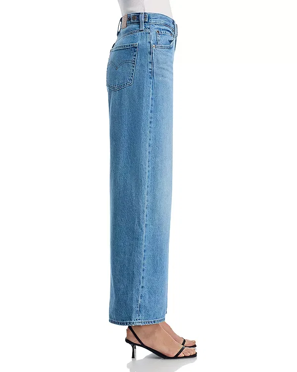 Женские джинсы с широкой штаниной Losin Cinch Wide Leg Jeans Levi's, Losing My Mind — фото 4